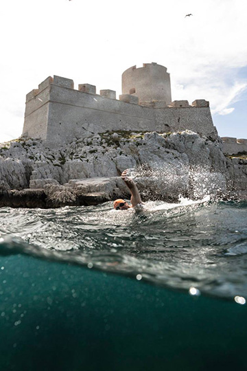 Defi Monte Cristo Competition De Nage En Eau Libre Marseille Depuis Chateau D If